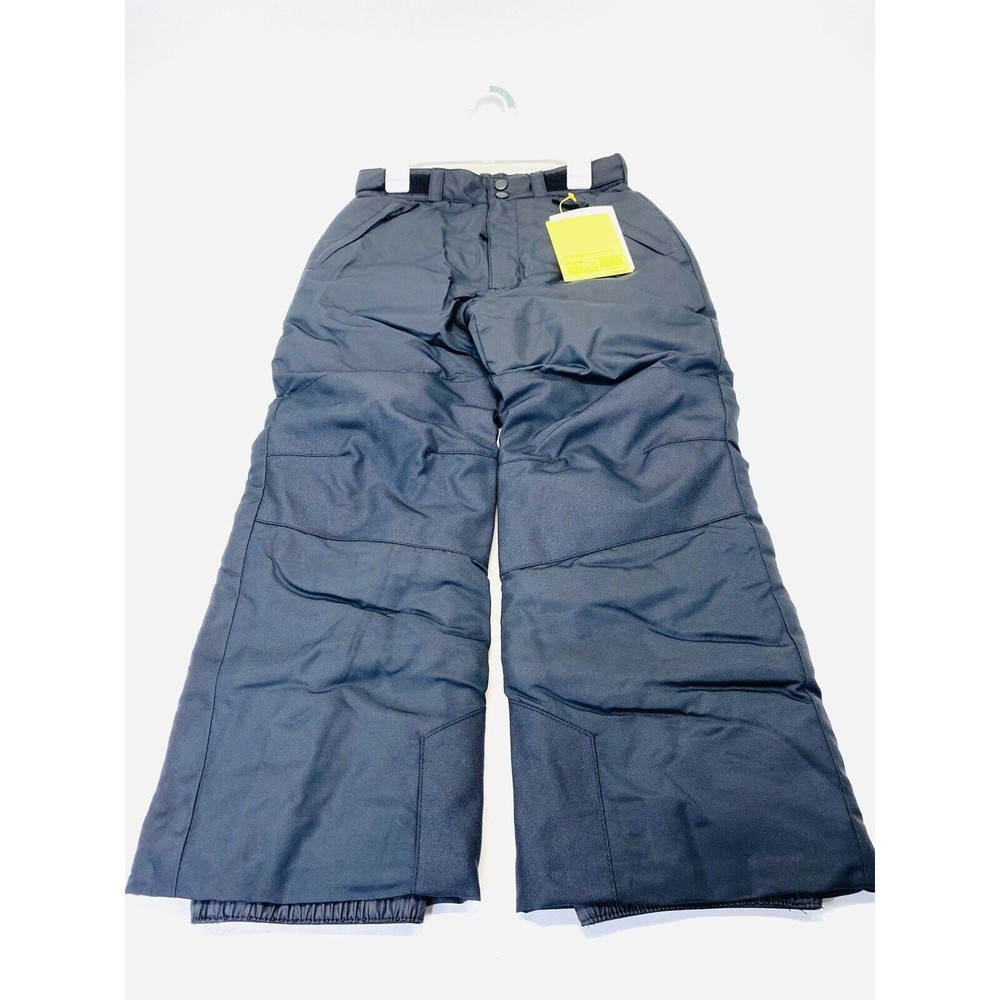All In Motion Kids Ski snowsuit bid Pants black Boys Girls Sz Medium 8/10